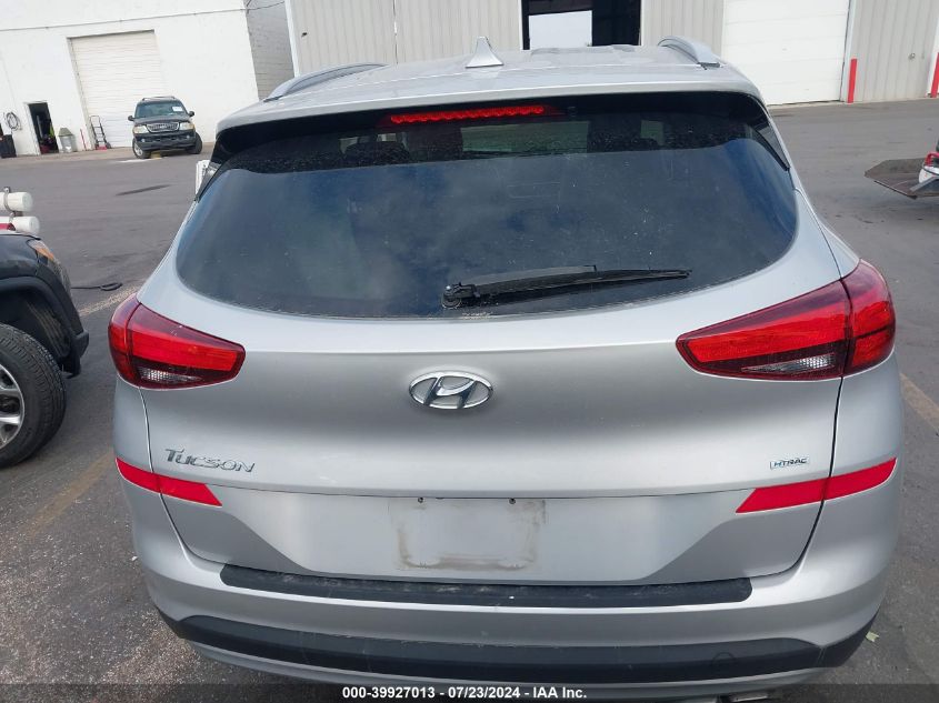 2020 Hyundai Tucson Limited/Sel/Sport/Ultimat VIN: KM8J3CAL8LU150033 Lot: 39927013