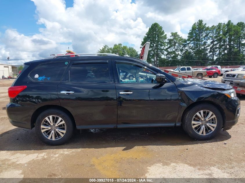 2019 Nissan Pathfinder Sv VIN: 5N1DR2MNXKC610512 Lot: 39927015