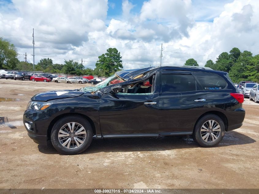 2019 Nissan Pathfinder Sv VIN: 5N1DR2MNXKC610512 Lot: 39927015