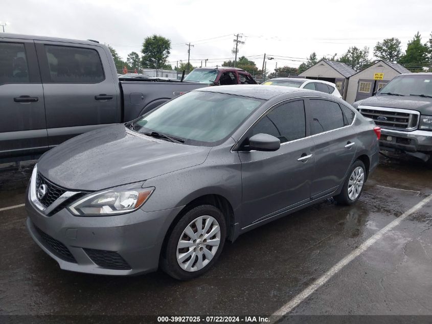 2017 Nissan Sentra S VIN: 3N1AB7APXHY212556 Lot: 39927025