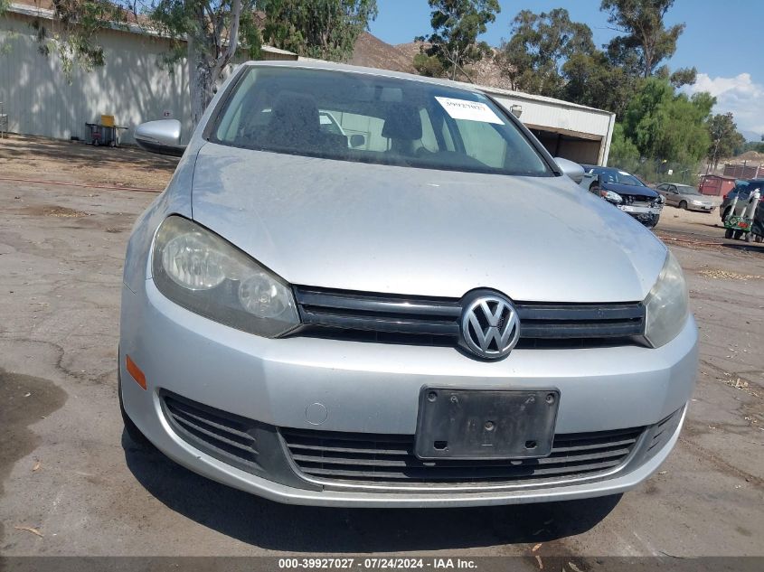 2010 Volkswagen Golf VIN: WVWAB7AJ1AW084679 Lot: 39927027