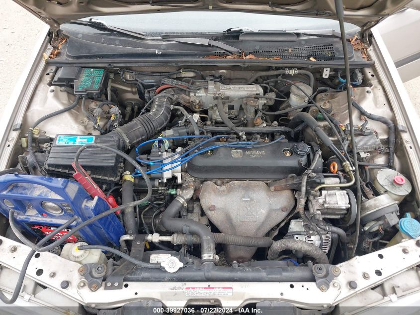 1992 Honda Accord Lx VIN: 1HGCB765XNA800245 Lot: 39927036