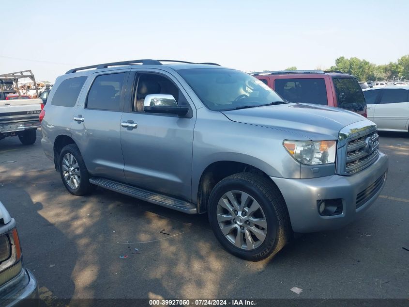 2010 Toyota Sequoia Limited VIN: 5TDJW5G16AS025465 Lot: 39927050