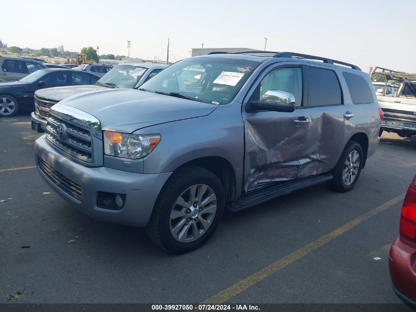 2010 Toyota Sequoia Limited VIN: 5TDJW5G16AS025465 Lot: 39927050