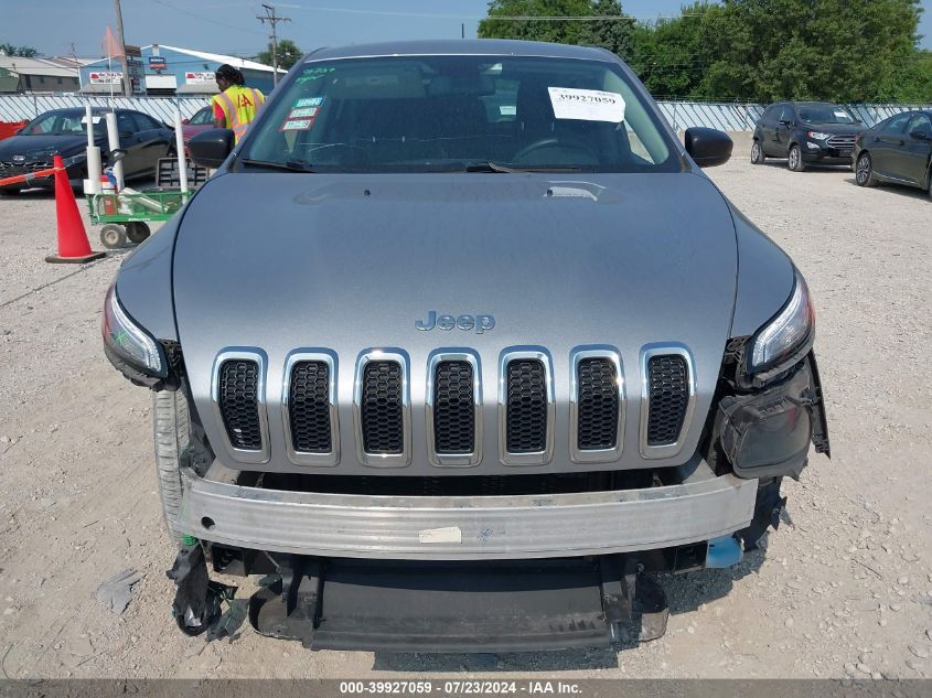 2014 Jeep Cherokee Sport VIN: 1C4PJLAB4EW312954 Lot: 39927059