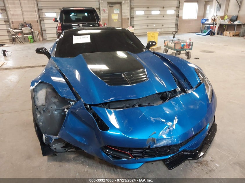 2015 CHEVROLET CORVETTE VIN: 1G1YS2D60F5607558