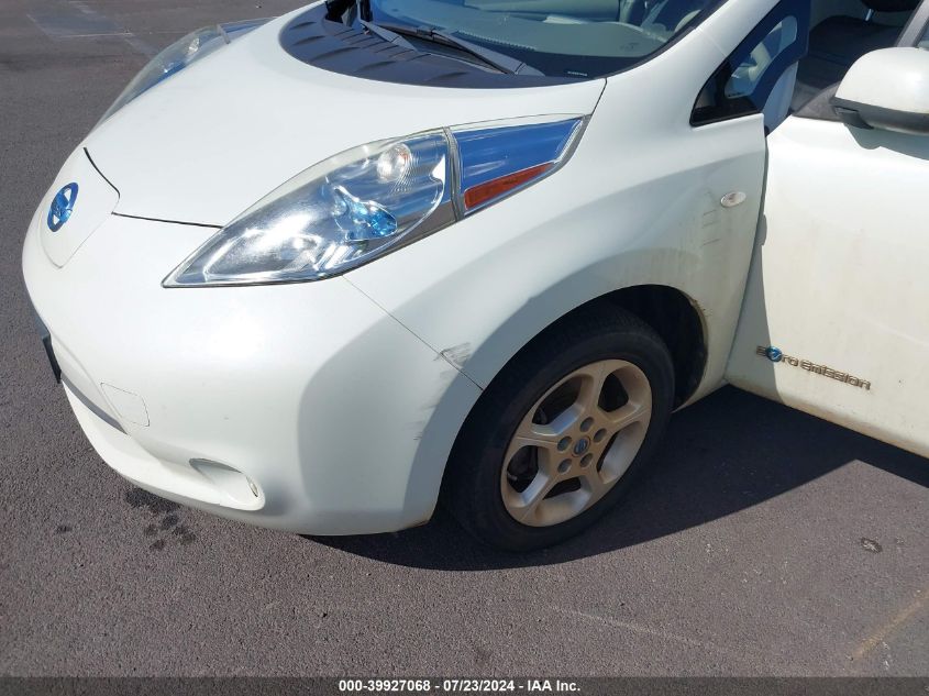 2011 Nissan Leaf Sl VIN: JN1AZ0CP0BT008588 Lot: 39927068