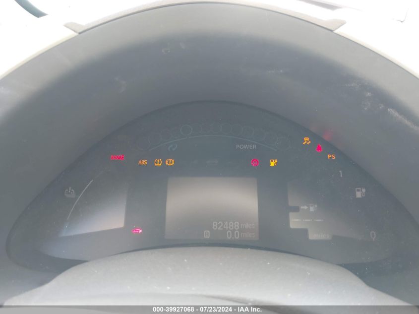 2011 Nissan Leaf Sl VIN: JN1AZ0CP0BT008588 Lot: 39927068