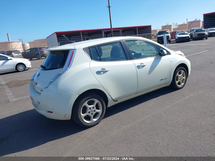 2011 Nissan Leaf Sl VIN: JN1AZ0CP0BT008588 Lot: 39927068