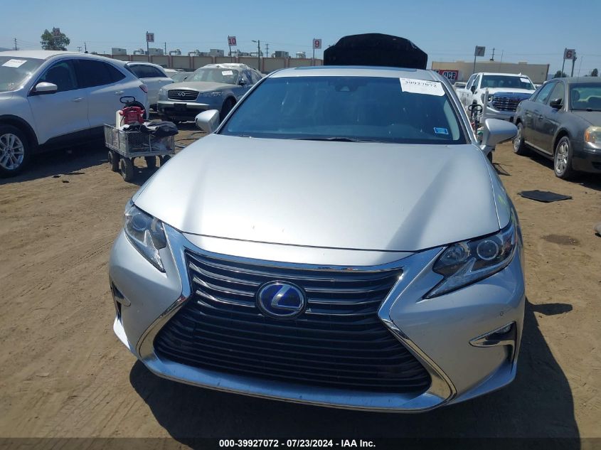 2016 Lexus Es 300H VIN: JTHBW1GG5G2121118 Lot: 39927072