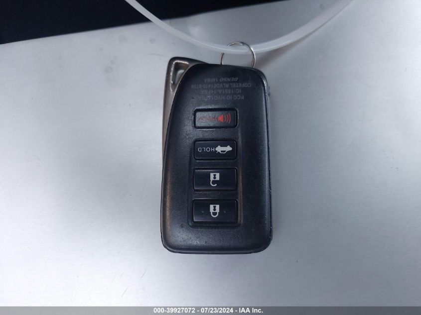 2016 Lexus Es 300H VIN: JTHBW1GG5G2121118 Lot: 39927072