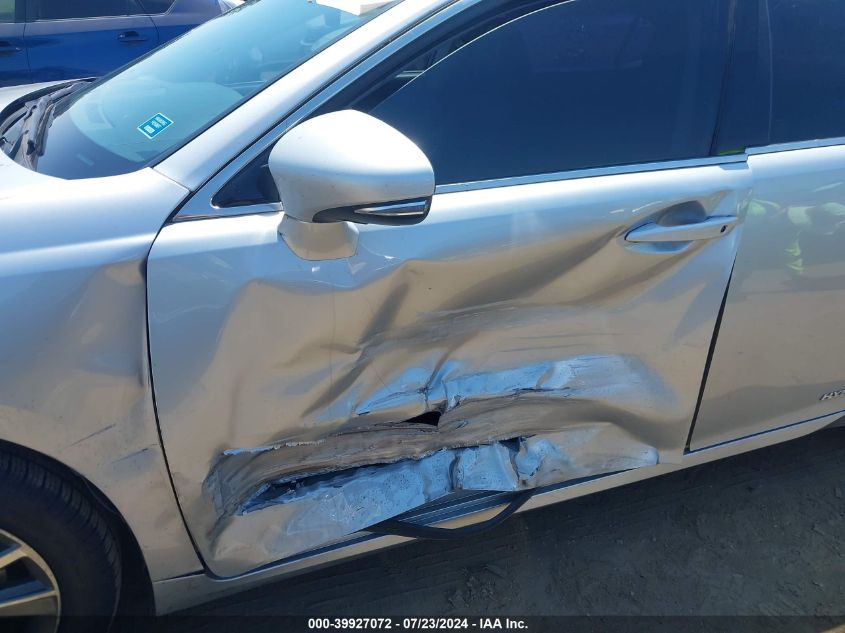 2016 Lexus Es 300H VIN: JTHBW1GG5G2121118 Lot: 39927072