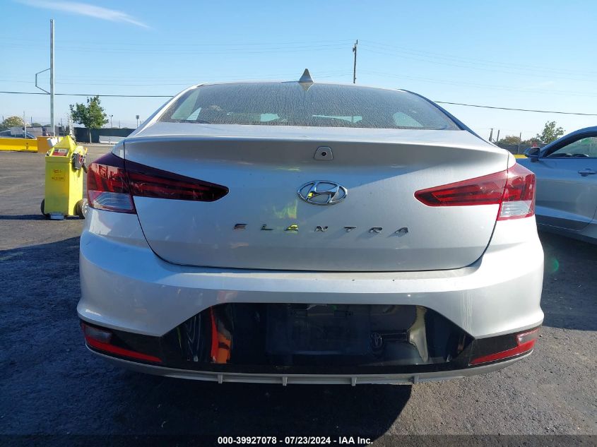 2019 Hyundai Elantra Sel VIN: 5NPD84LF2KH457562 Lot: 39927078