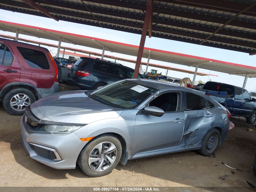 2019 Honda Civic Lx VIN: 19XFC2F69KE044873 Lot: 39927104