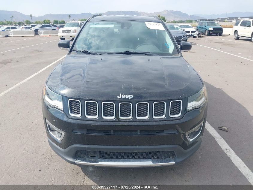 2018 Jeep Compass Limited VIN: 3C4NJDCB0JT336484 Lot: 39927117