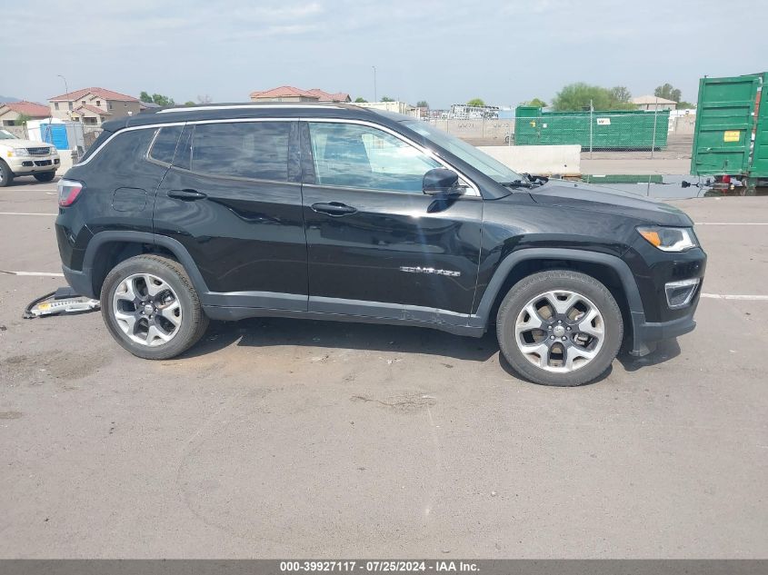 2018 Jeep Compass Limited VIN: 3C4NJDCB0JT336484 Lot: 39927117