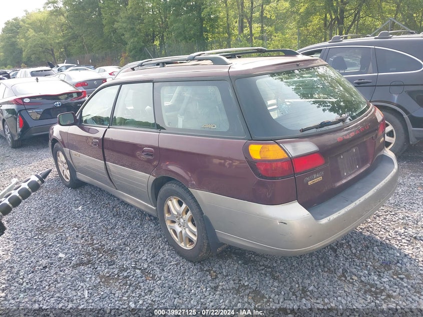 2001 Subaru Outback Limited VIN: 4S3BH686017676910 Lot: 39927125