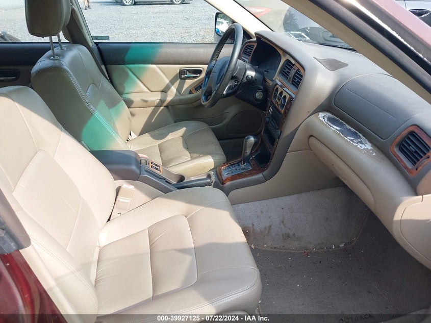 2001 Subaru Outback Limited VIN: 4S3BH686017676910 Lot: 39927125