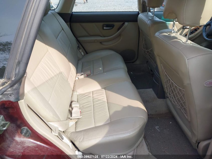 2001 Subaru Outback Limited VIN: 4S3BH686017676910 Lot: 39927125