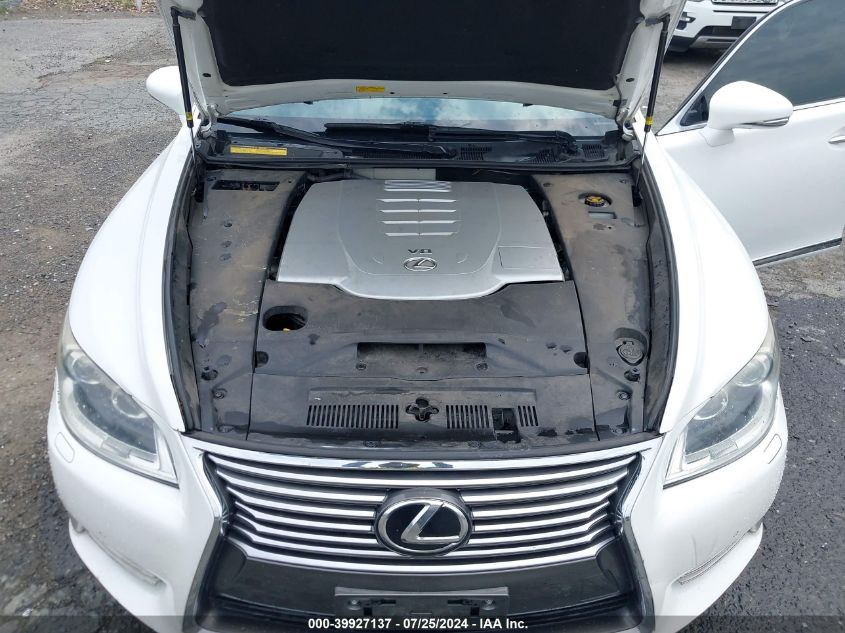 2013 Lexus Ls 460 VIN: JTHBL5EFXD5123256 Lot: 39927137