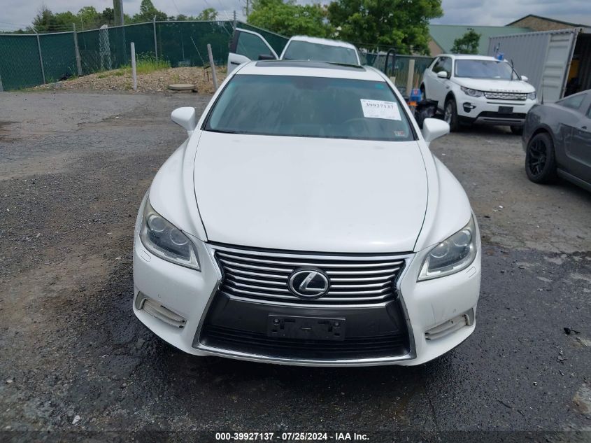 2013 Lexus Ls 460 VIN: JTHBL5EFXD5123256 Lot: 39927137