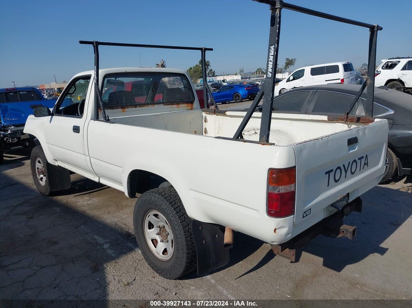 1992 Toyota Pickup 1/2 Ton Lng Wheelbase Dlx VIN: JT4VN02D6N2002323 Lot: 39927143