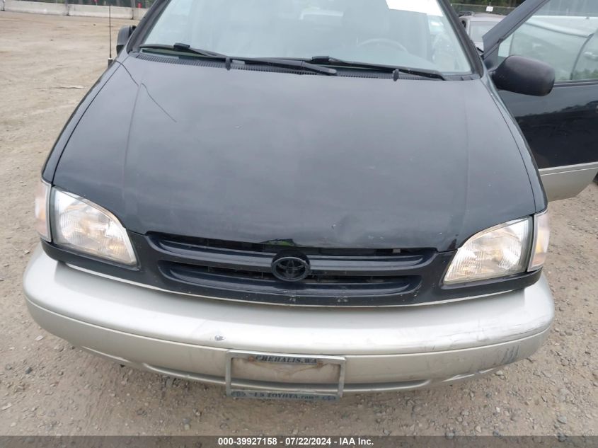 2000 Toyota Sienna Xle VIN: 4T3ZF13C5YU281124 Lot: 39927158