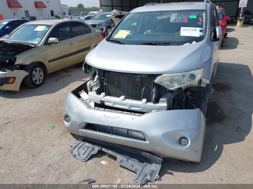 2014 Nissan Quest Le VIN: JN8AE2KP5E9108424 Lot: 39927180