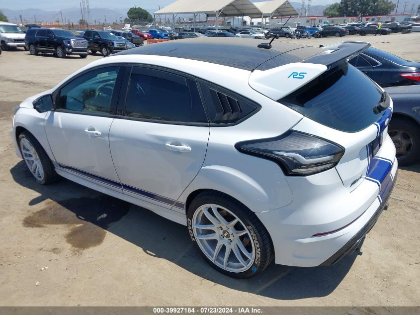 2017 Ford Focus Rs VIN: WF0DP3TH4H4124838 Lot: 39927184