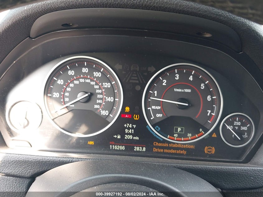 2013 BMW 335I - WBA3A9G51DNP36922