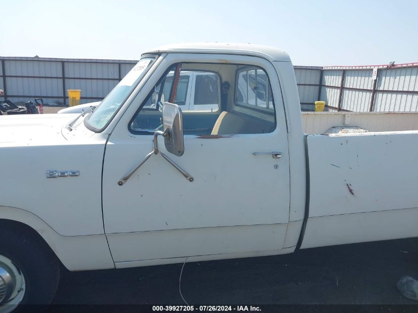 D24BE6S257568 1976 Dodge Pickup