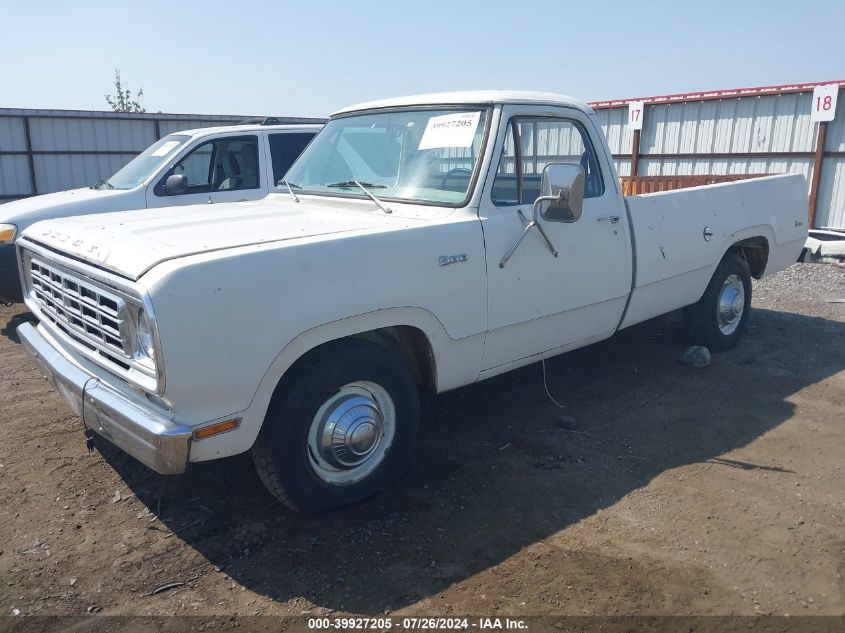 D24BE6S257568 1976 Dodge Pickup