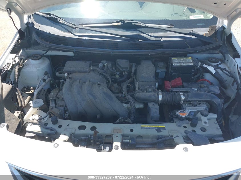 2013 Nissan Versa 1.6 Sv VIN: 3N1CN7AP9DL862762 Lot: 39927237