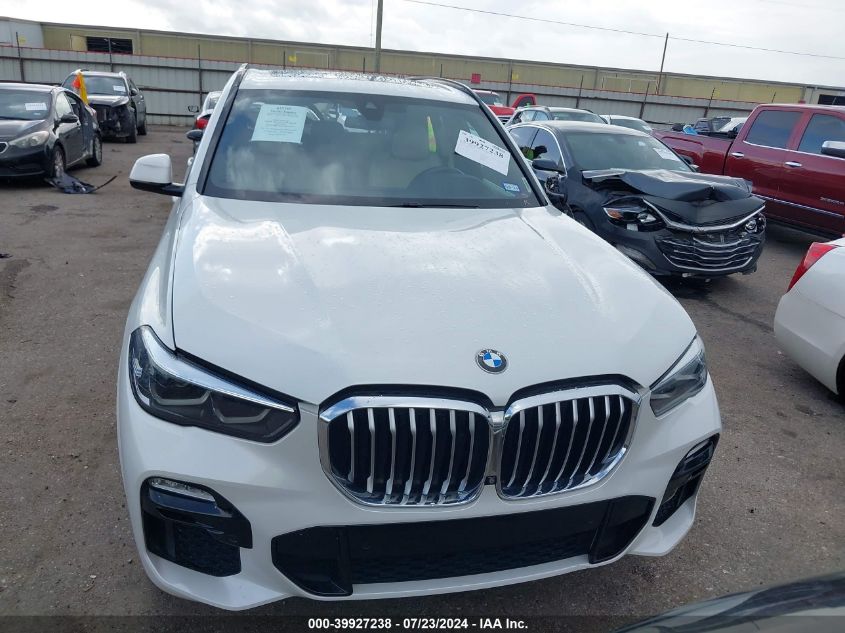 2020 BMW X5 Sdrive40I VIN: 5UXCR4C04L9B52323 Lot: 39927238