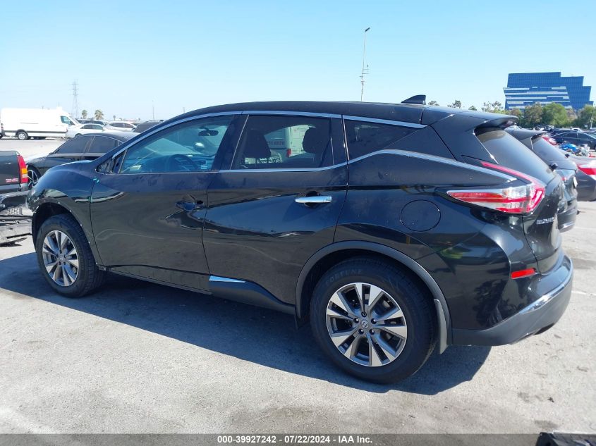 2018 Nissan Murano S VIN: 5N1AZ2MG3JN131615 Lot: 39927242