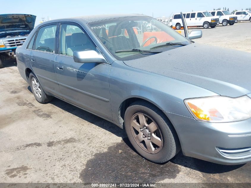 2001 Toyota Avalon Xl VIN: 4T1BF28B31U117912 Lot: 39927243