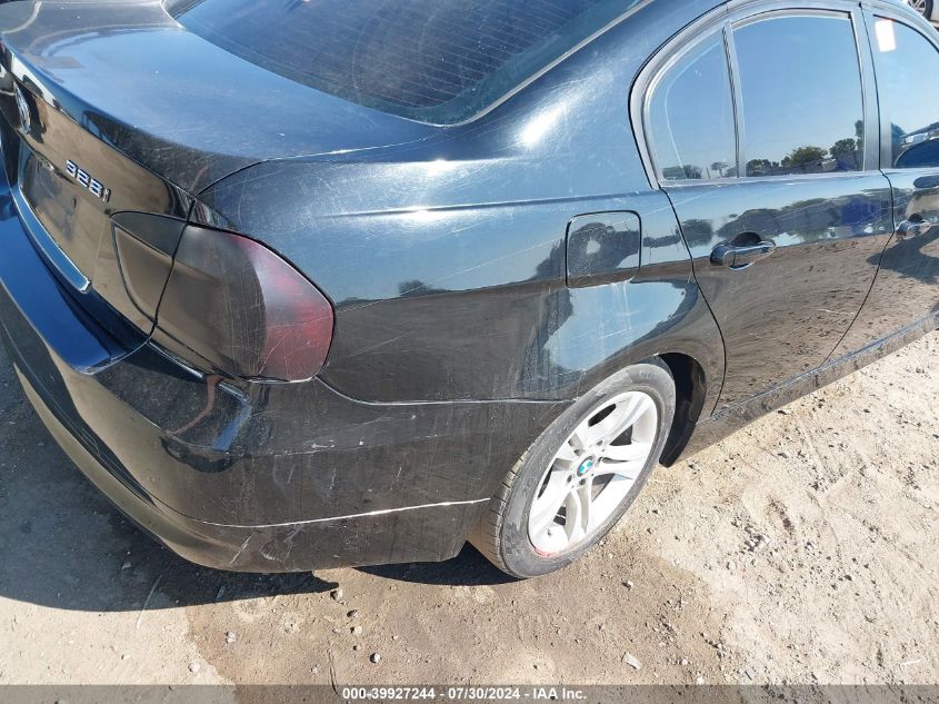 2008 BMW 328I VIN: WBAVC535X8F010557 Lot: 39927244