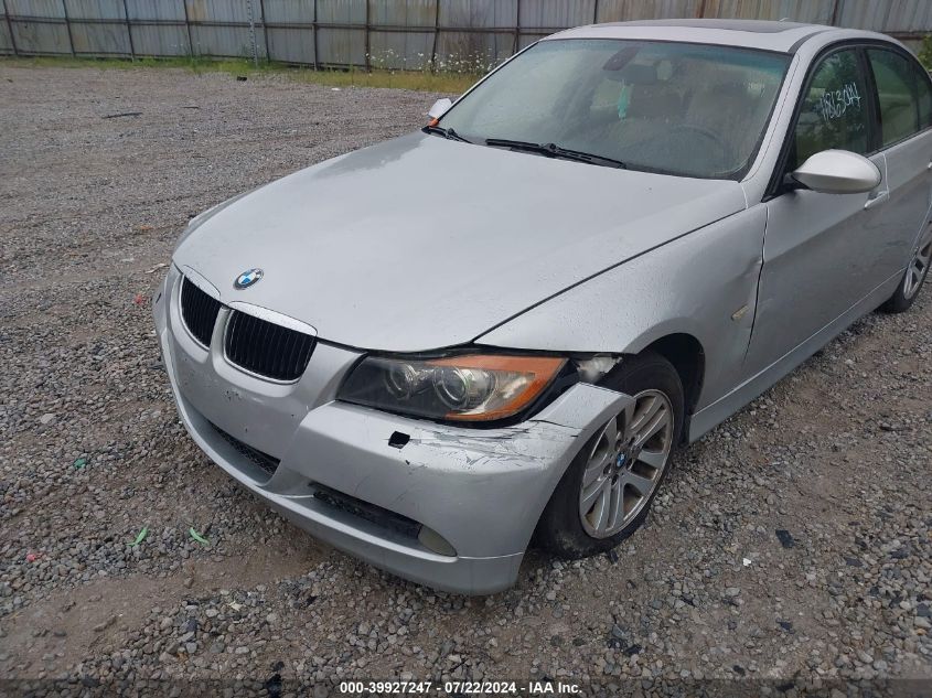 2006 BMW 325Xi VIN: WBAVD13556KV00169 Lot: 39927247