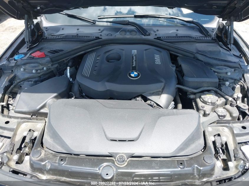 2017 BMW 330I VIN: WBA8B9C30HK884932 Lot: 39927252