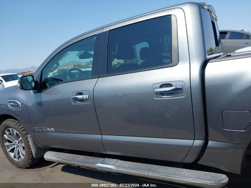 2017 Nissan Titan Sl VIN: 1N6AA1E57HN554756 Lot: 39927262