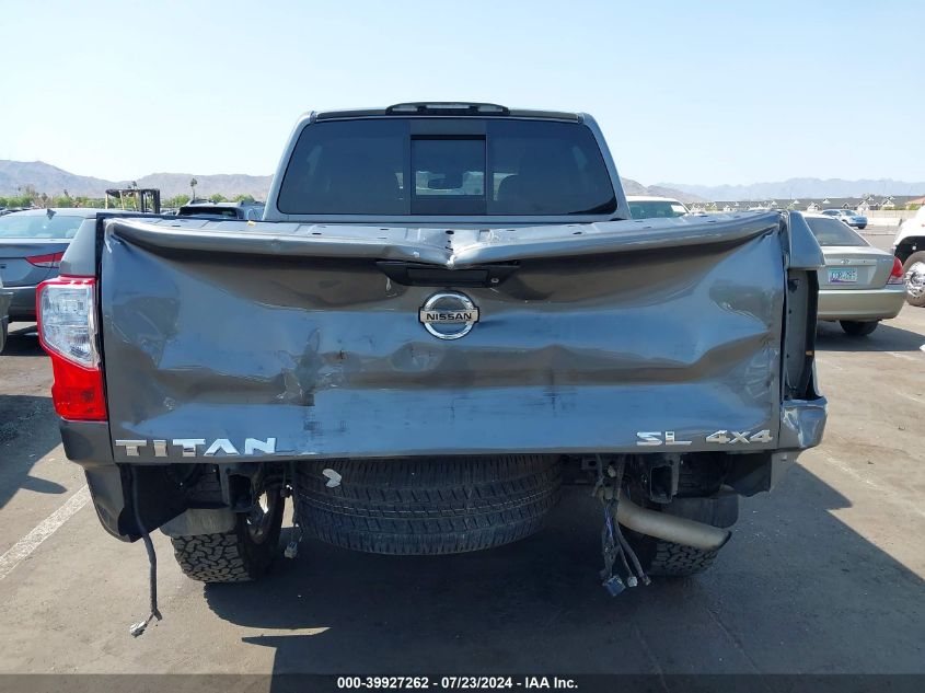 2017 Nissan Titan Sl VIN: 1N6AA1E57HN554756 Lot: 39927262