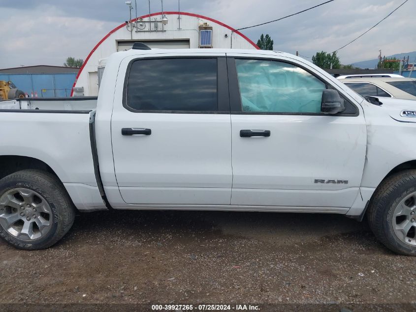 2023 Ram 1500 Big Horn 4X4 5'7 Box VIN: 1C6RRFFG2PN704080 Lot: 39927265