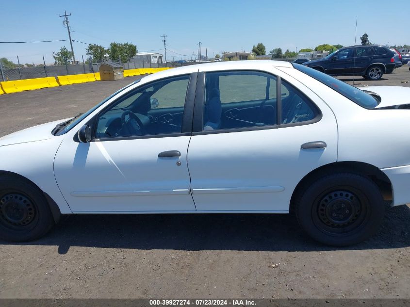 2000 Chevrolet Cavalier Ls VIN: 1G1JF524XY7339120 Lot: 39927274
