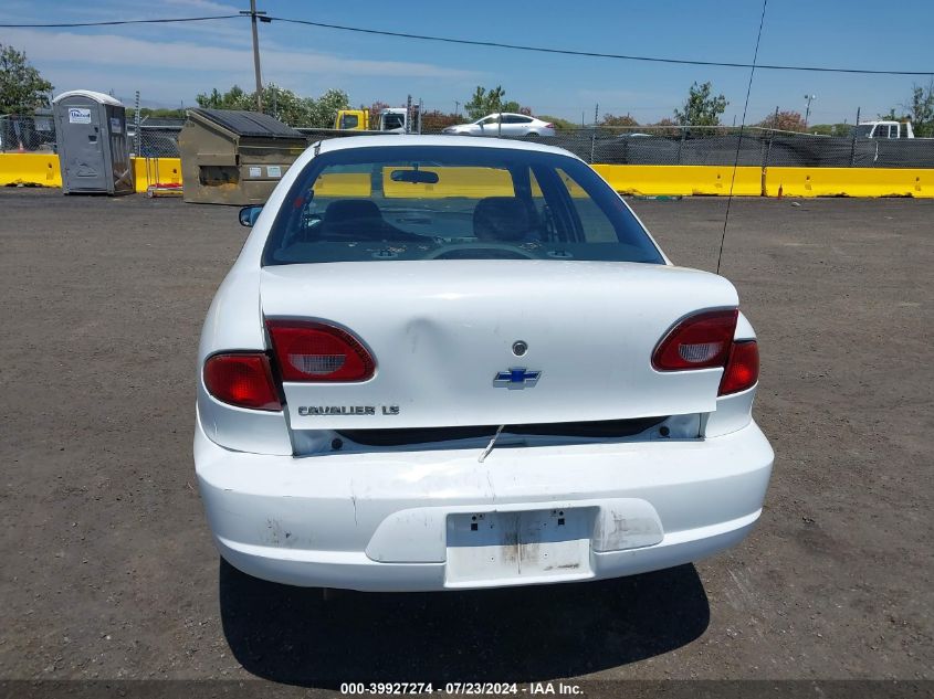 2000 Chevrolet Cavalier Ls VIN: 1G1JF524XY7339120 Lot: 39927274