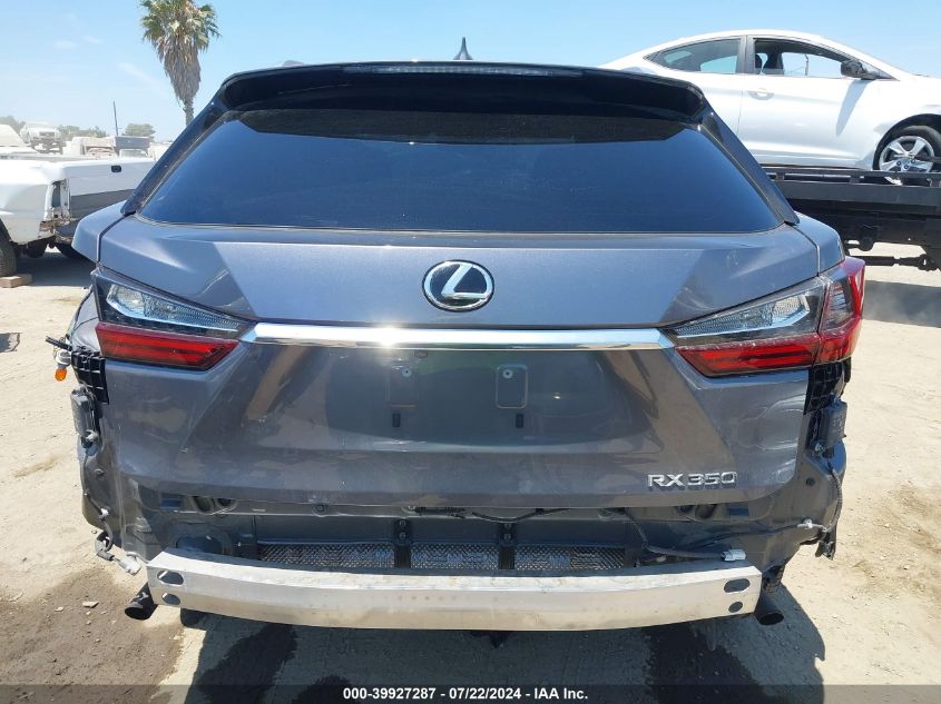 2020 Lexus Rx 350 VIN: 2T2HZMAA5LC168925 Lot: 39927287