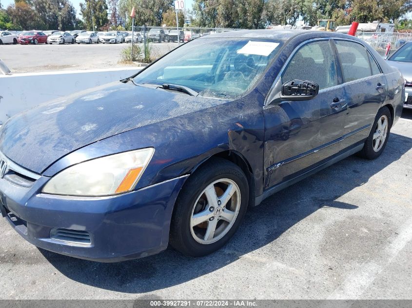 2006 Honda Accord 2.4 Lx VIN: JHMCM56446C002641 Lot: 39927291