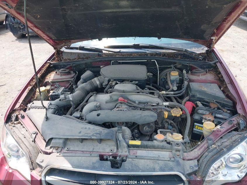 2009 Subaru Legacy 2.5I Limited VIN: 4S3BL626X97213076 Lot: 39927324