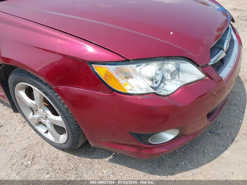 2009 Subaru Legacy 2.5I Limited VIN: 4S3BL626X97213076 Lot: 39927324