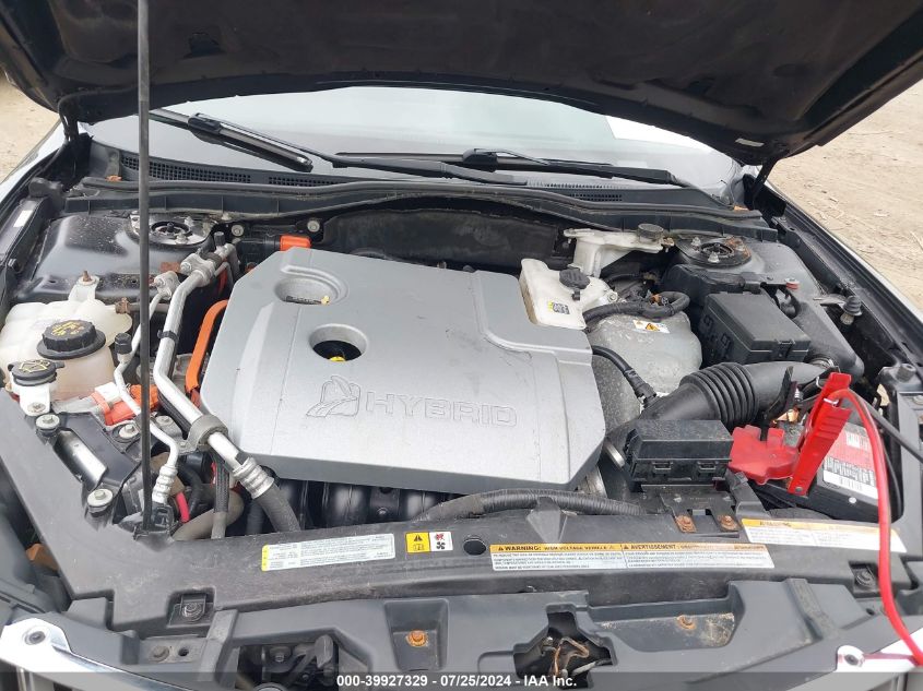 2012 Lincoln Mkz Hybrid VIN: 3LNDL2L36CR839080 Lot: 39927329