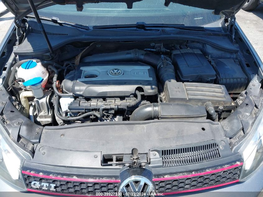 2011 Volkswagen Gti 2-Door VIN: WVWFD7AJ7BW103415 Lot: 39927330